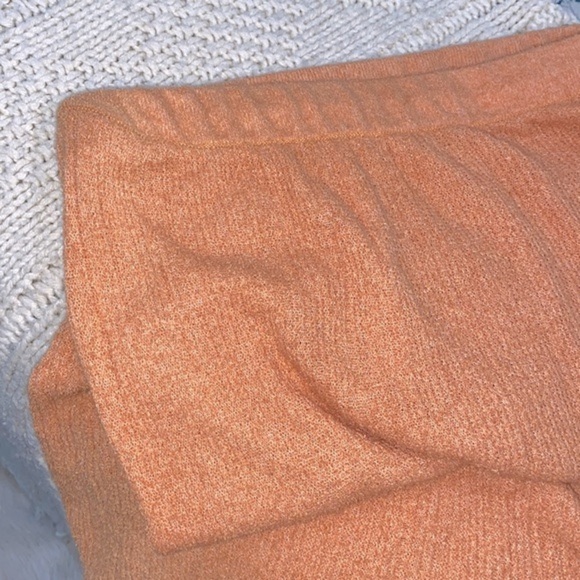 Anthropologie Current air peach color knit sweater maxi skirt size medium - Picture 5 of 7